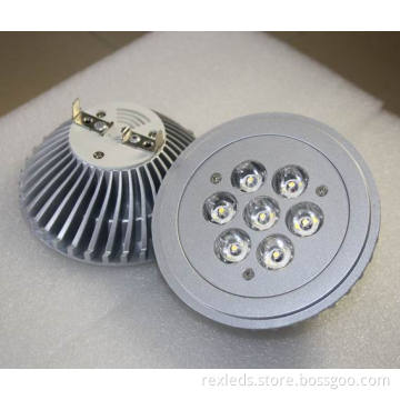 Ip20 Ar111 12v Led Spot Light Bulb, Rex-b011 G53 7w Led Spot Lighting For Exhibition